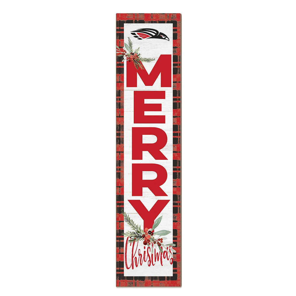 Southern Oregon Raiders 12'' x 48'' Outdoor Merry Christmas Leaner