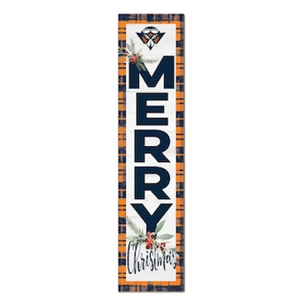 Tennessee-Martin Skyhawks 12'' x 48'' Outdoor Merry Christmas Leaner