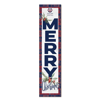 Texas A&M Central Texas Warriors 12'' x 48'' Outdoor Merry Christmas Leaner
