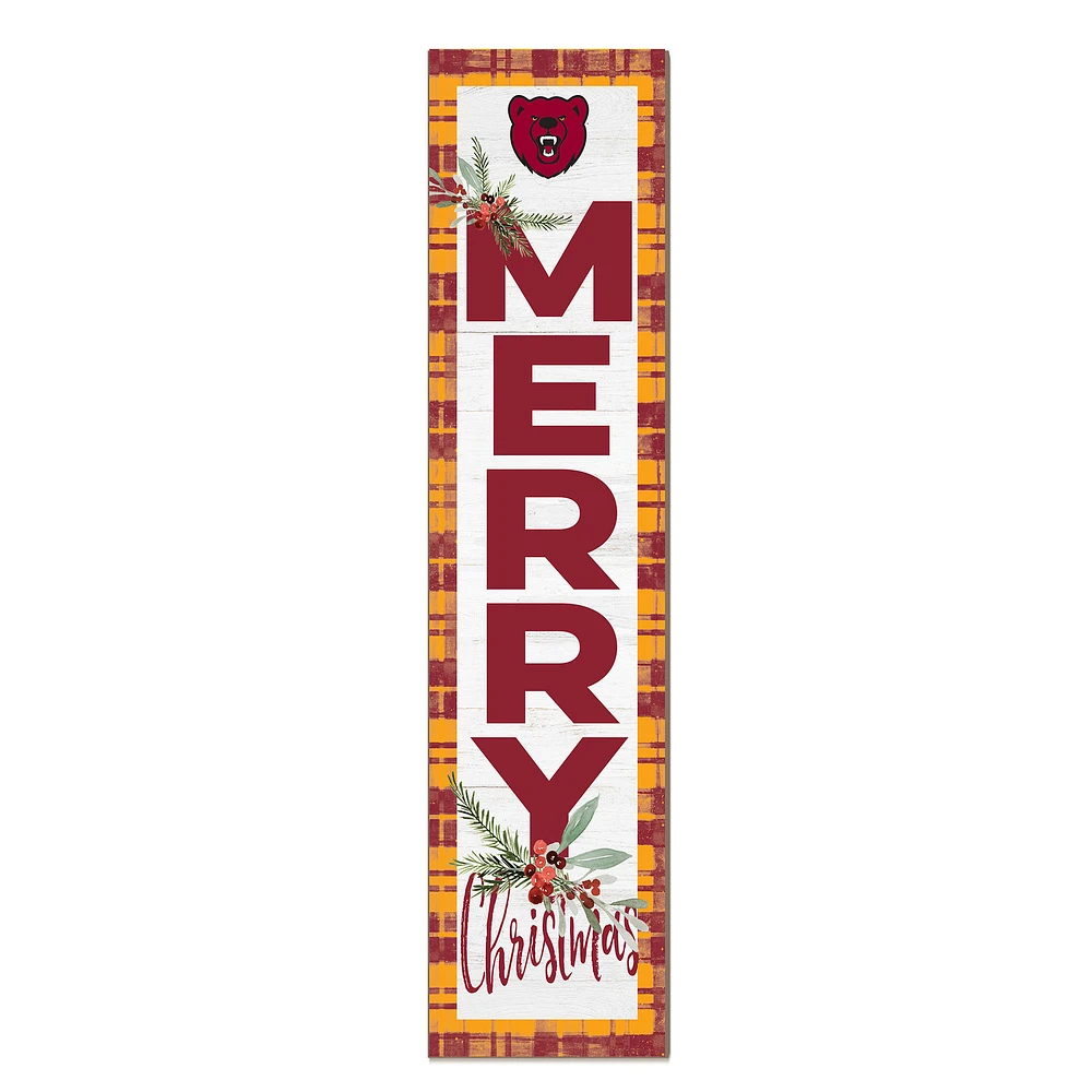 Ursinus Bears 12'' x 48'' Outdoor Merry Christmas Leaner