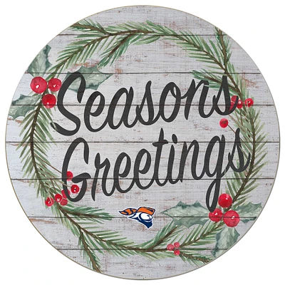 Carroll University Pioneers 20'' x 20'' Season's Greetings Circle