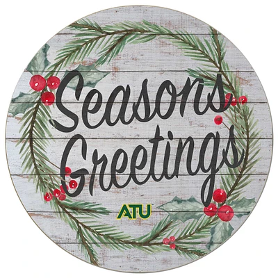 Arkansas Tech 20'' x 20'' Season's Greetings Circle