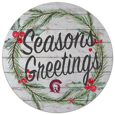 Arkansas Little Rock Trojans 20'' x 20'' Season's Greetings Circle
