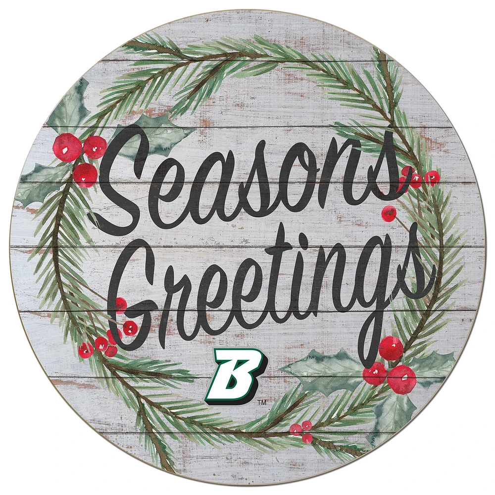 Binghamton Bearcats 20'' x 20'' Season's Greetings Circle