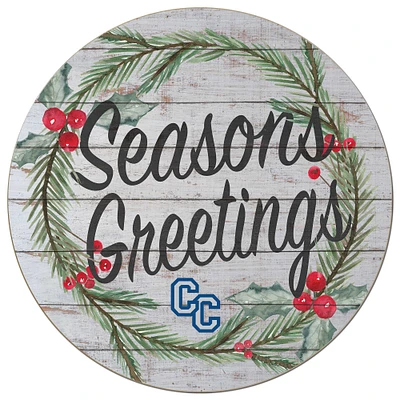 Columbia College of Missouri Cougars 20'' x 20'' Season's Greetings Circle