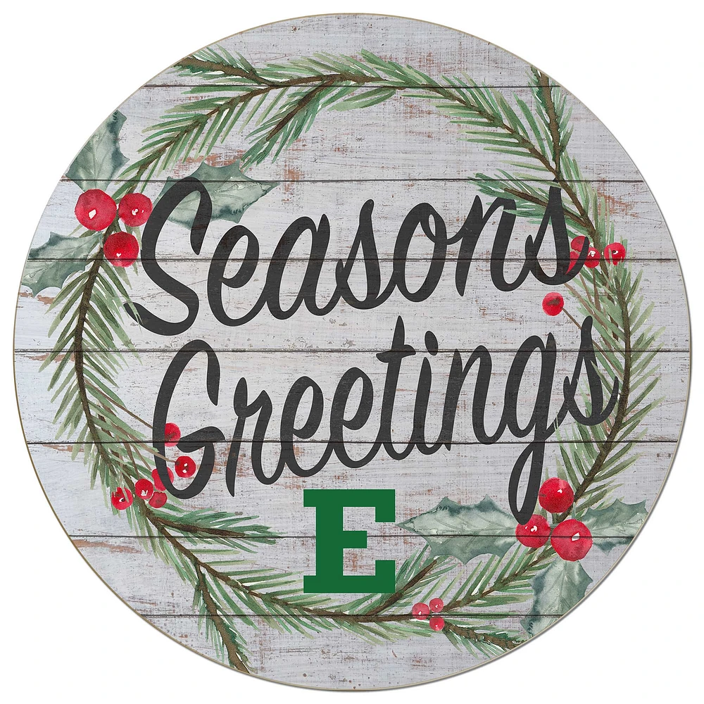 Eastern Michigan Eagles 20'' x 20'' Season's Greetings Circle