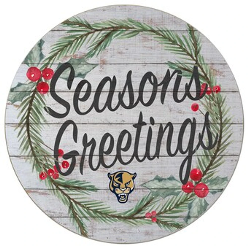 FIU Panthers 20'' x 20'' Season's Greetings Circle