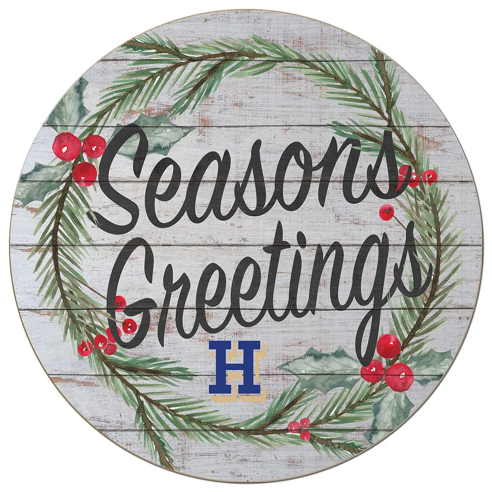 Hamilton Continentals 20'' x 20'' Season's Greetings Circle