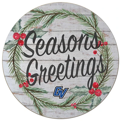Grand Valley State Lakers 20'' x 20'' Season's Greetings Circle