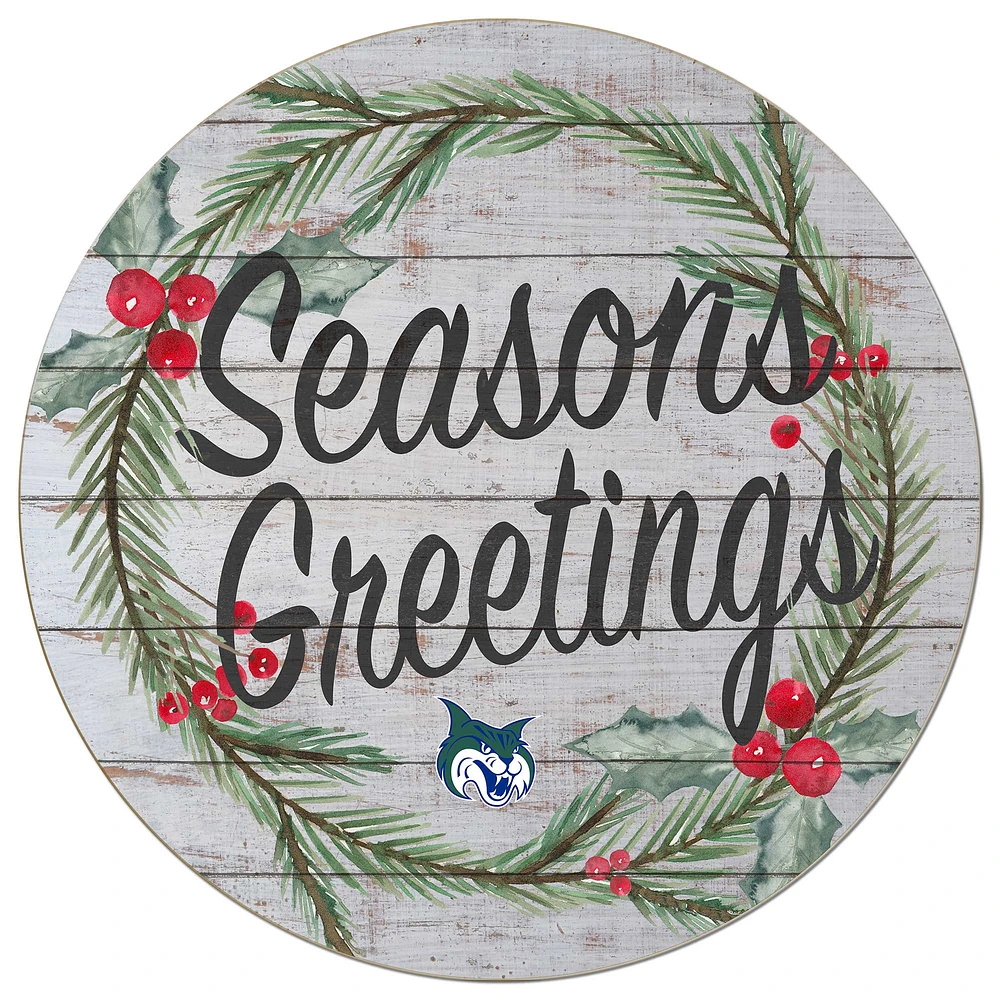 Georgia College Bobcats 20'' x 20'' Season's Greetings Circle