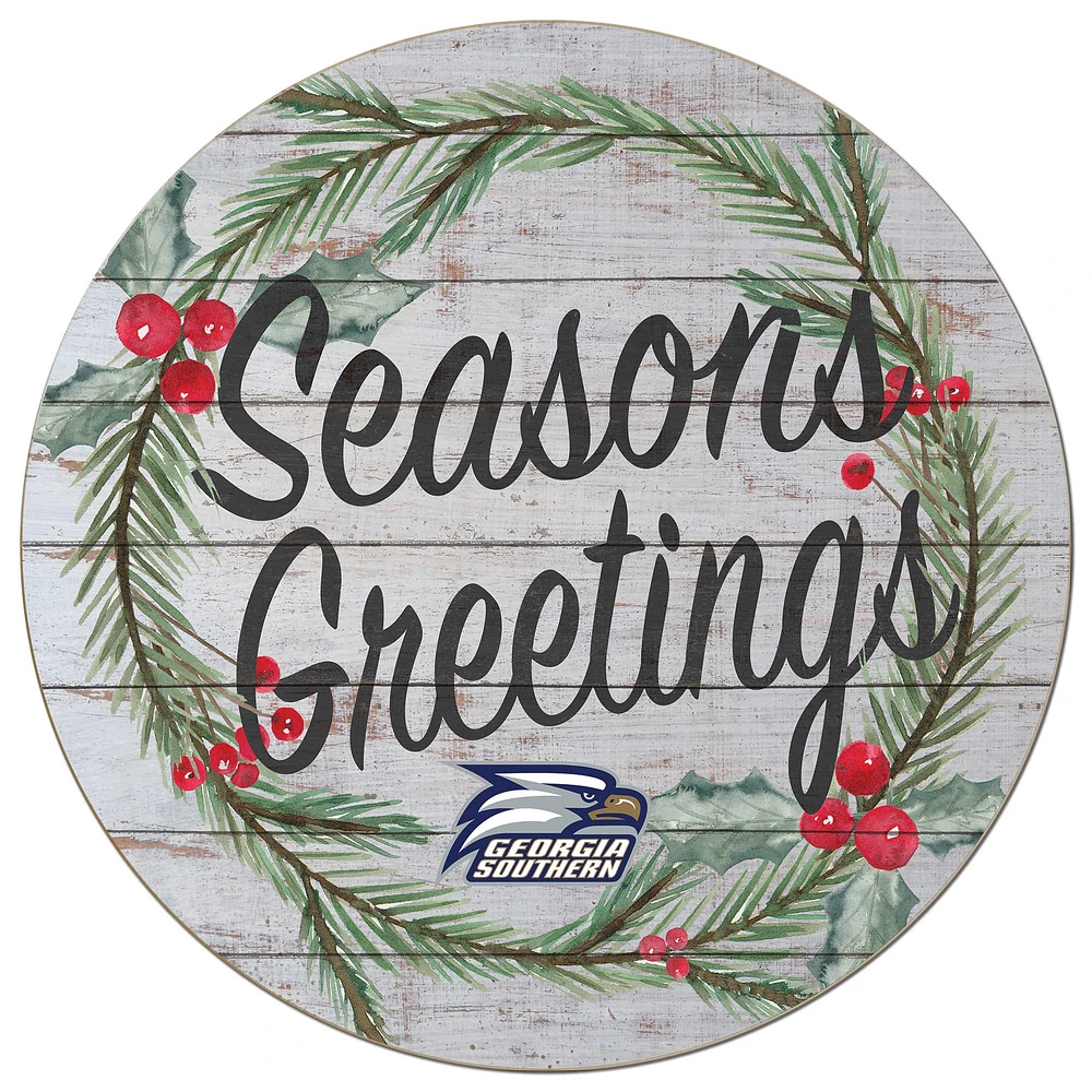 Georgia Southern Eagles 20'' x 20'' Season's Greetings Circle