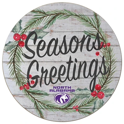 North Alabama Lions 20'' x 20'' Season's Greetings Circle