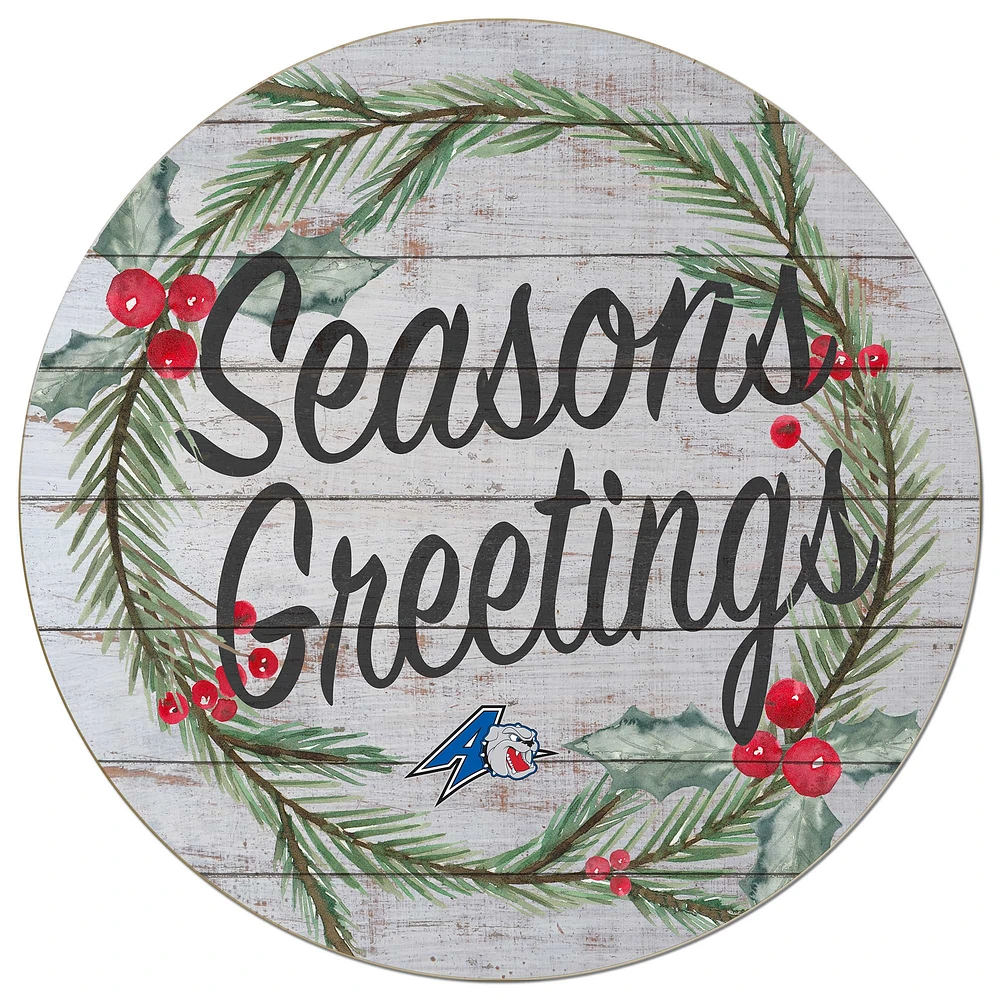 UNC Asheville Bulldogs 20'' x 20'' Season's Greetings Circle