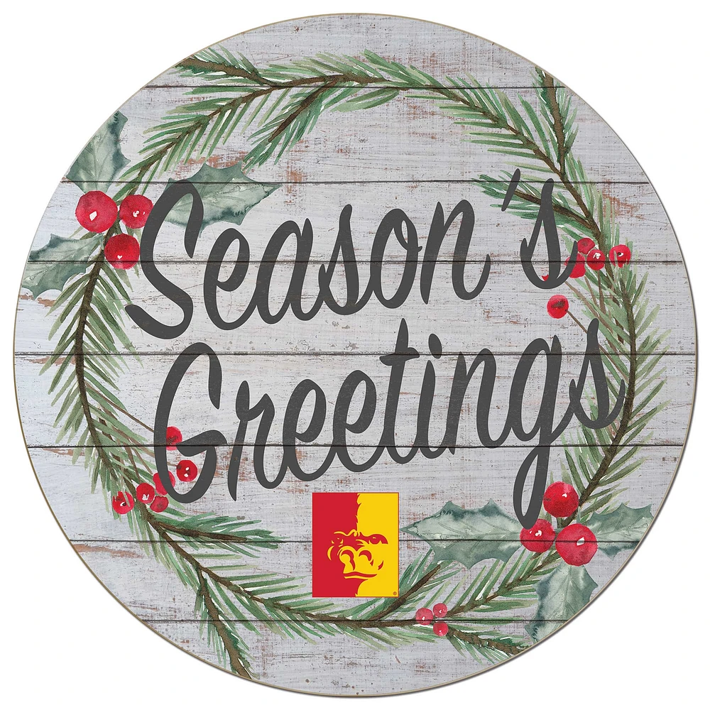 Pittsburg State Gorillas 20'' x 20'' Season's Greetings Circle
