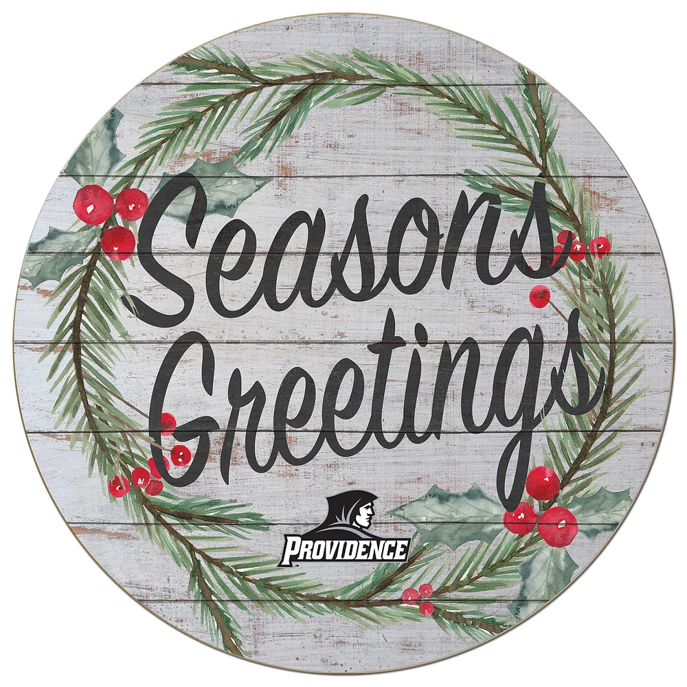 Providence Friars 20'' x 20'' Season's Greetings Circle