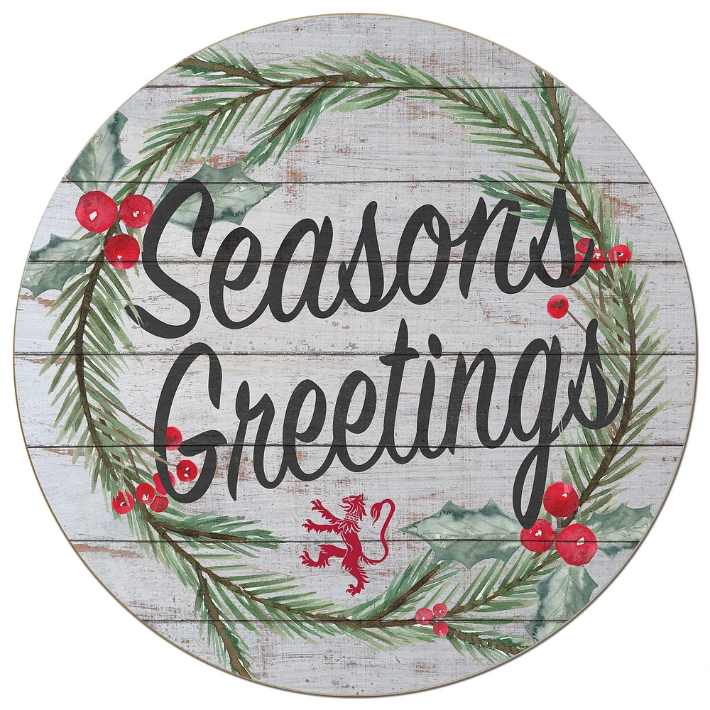 Phillips Exeter Academy Big Red 20'' x 20'' Season's Greetings Circle