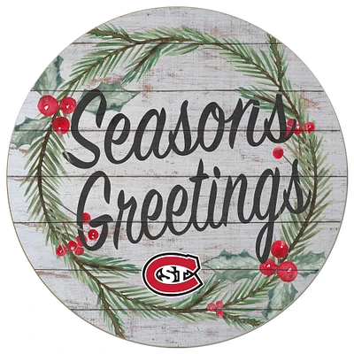 St. Cloud State Huskies 20'' x 20'' Season's Greetings Circle