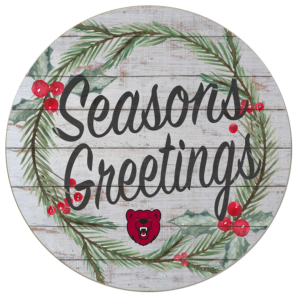 Ursinus Bears 20'' x 20'' Season's Greetings Circle