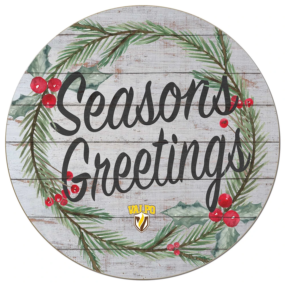 Valparaiso University 20'' x 20'' Season's Greetings Circle