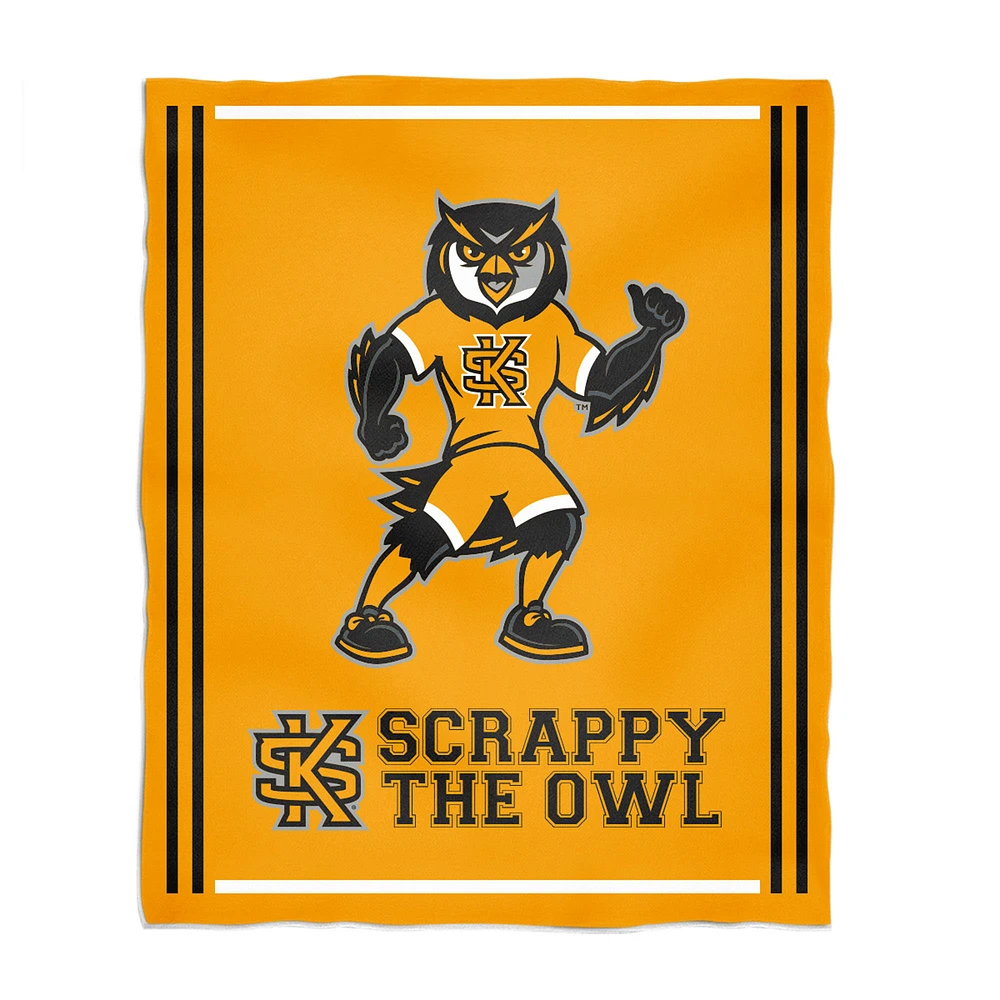 Vive La Fete Kennesaw State Owls 36'' x 48'' Big Mascot Blanket