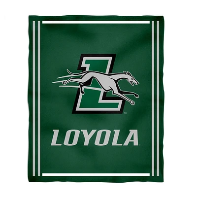 Vive La Fete Loyola Greyhounds 36'' x 48'' Big Mascot Blanket