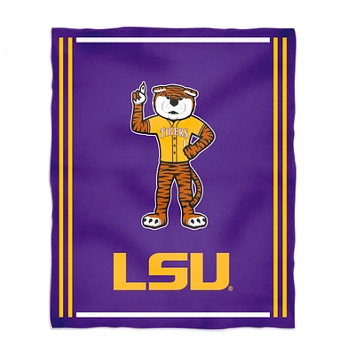 Vive La Fete LSU Tigers 36'' x 48'' Big Mascot Blanket