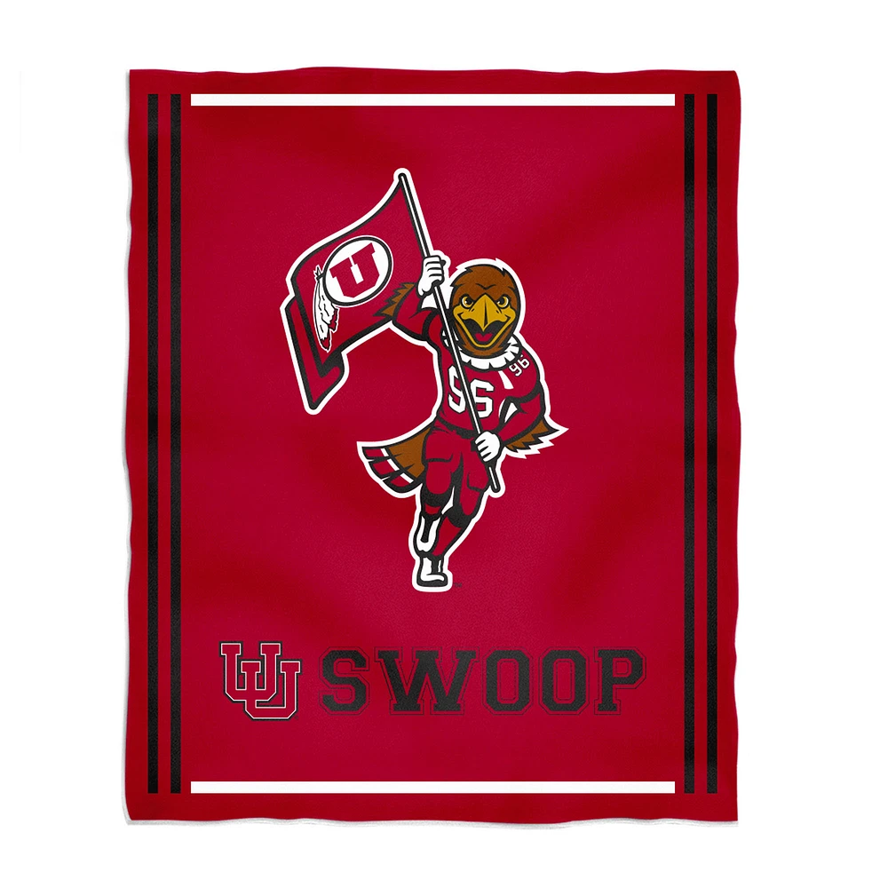 Vive La Fete Utah Utes 36'' x 48'' Big Mascot Blanket
