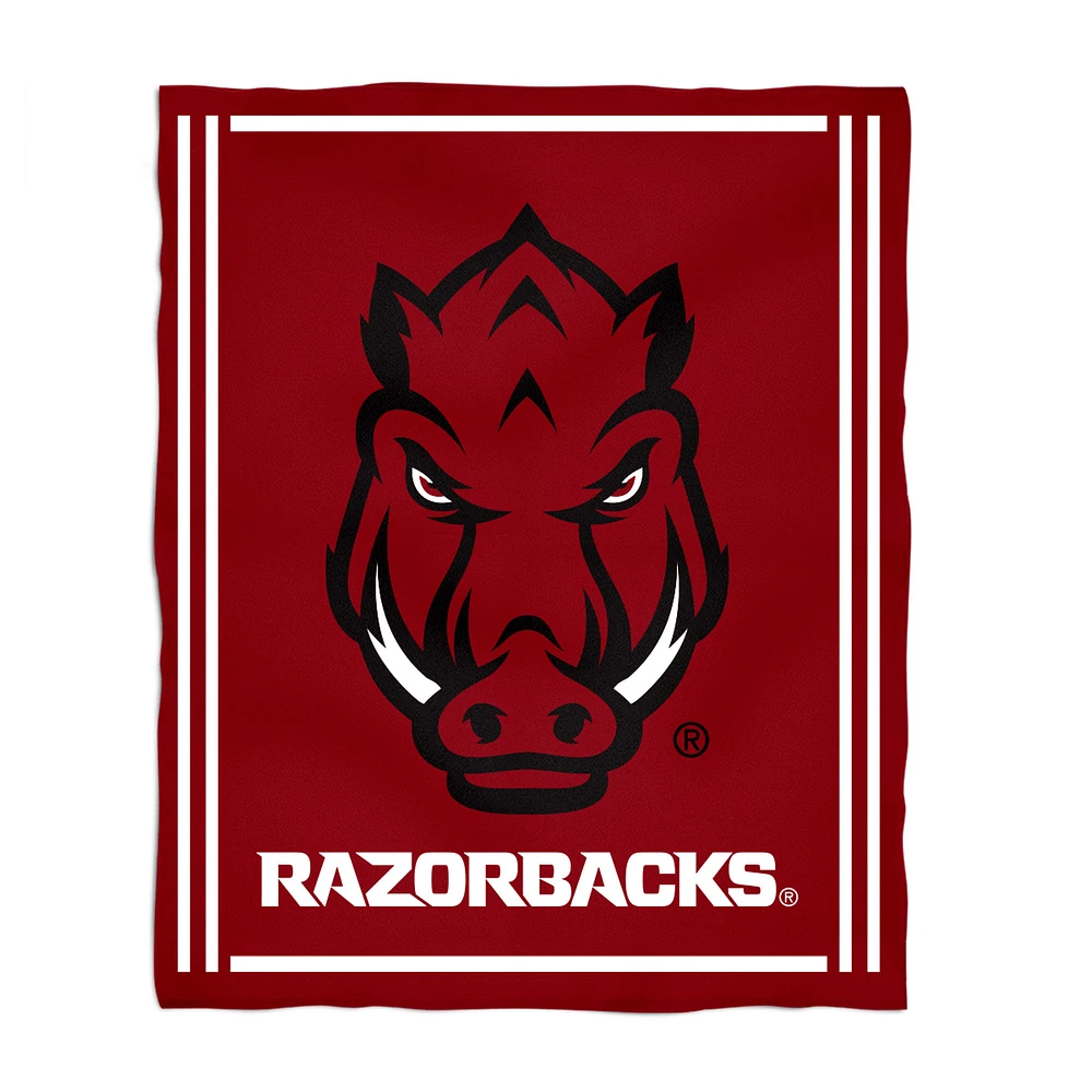 Vive La Fete Arkansas Razorbacks 36'' x 48'' Big Mascot Blanket