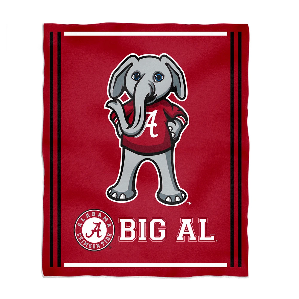 Vive La Fete Alabama Crimson Tide 36'' x 48'' Big Mascot Blanket
