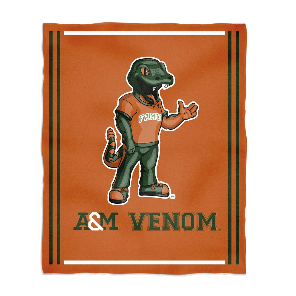 Vive La Fete Florida A&M Rattlers 36'' x 48'' Big Mascot Blanket