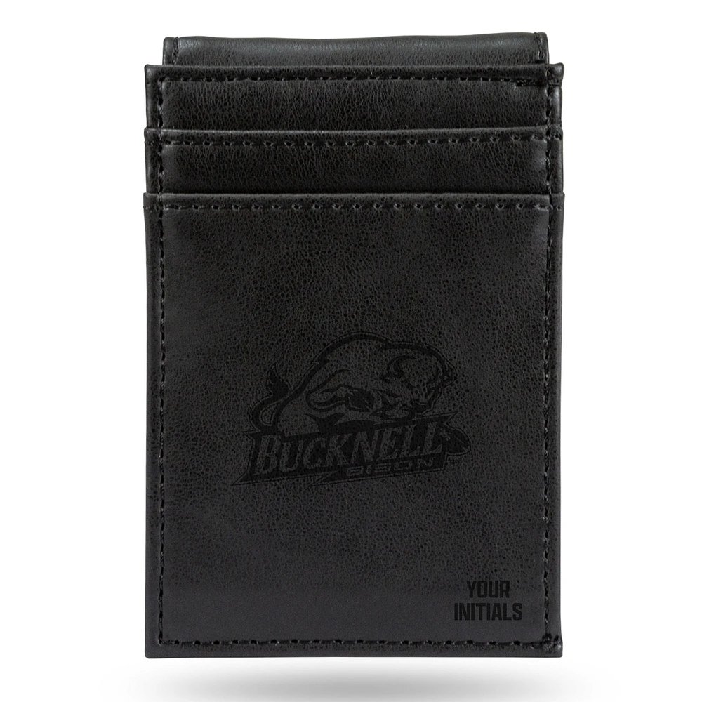 Bucknell Bison Personalized Front Pocket Wallet