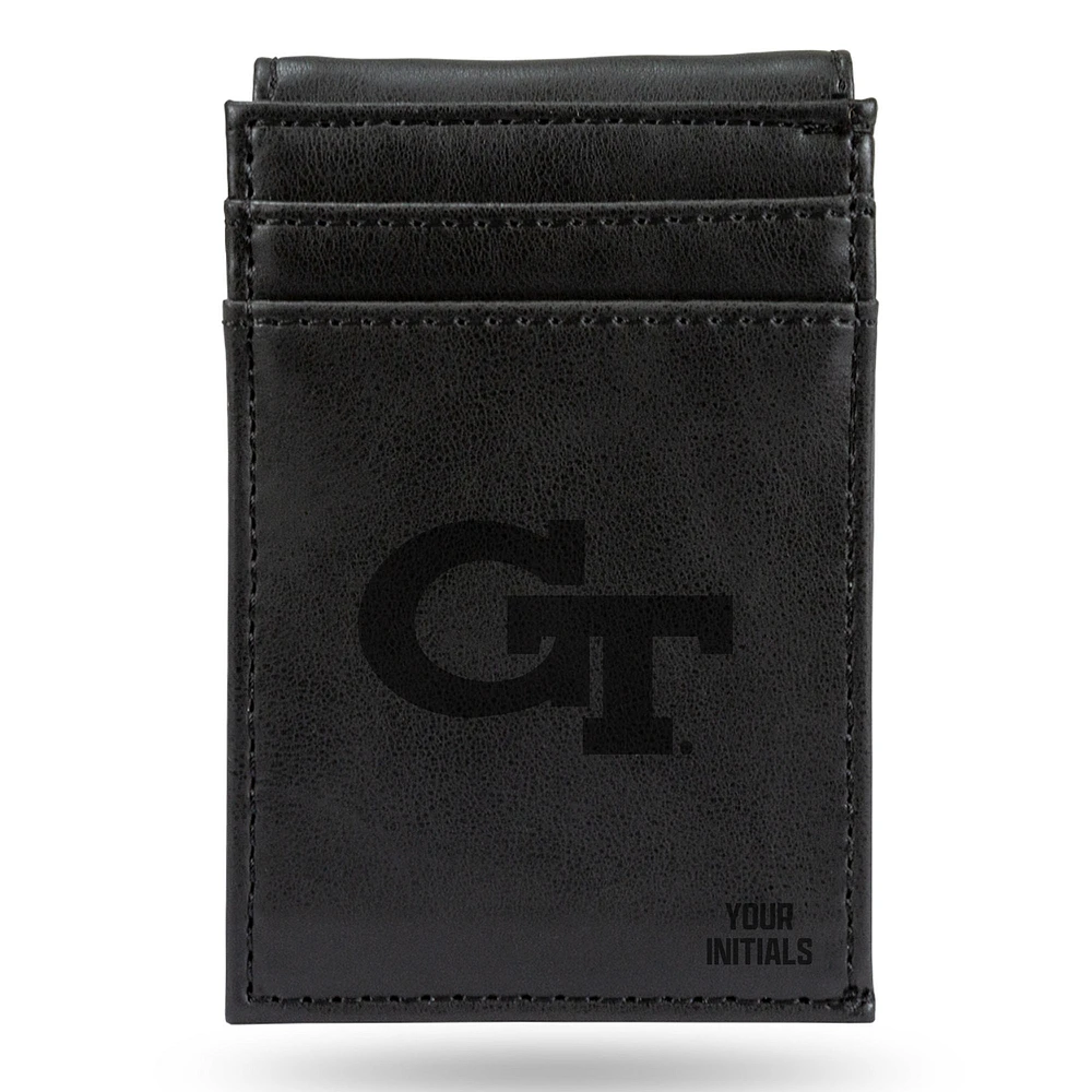 Georgia Tech Yellow Jackets Personalized Front Pocket Wallet