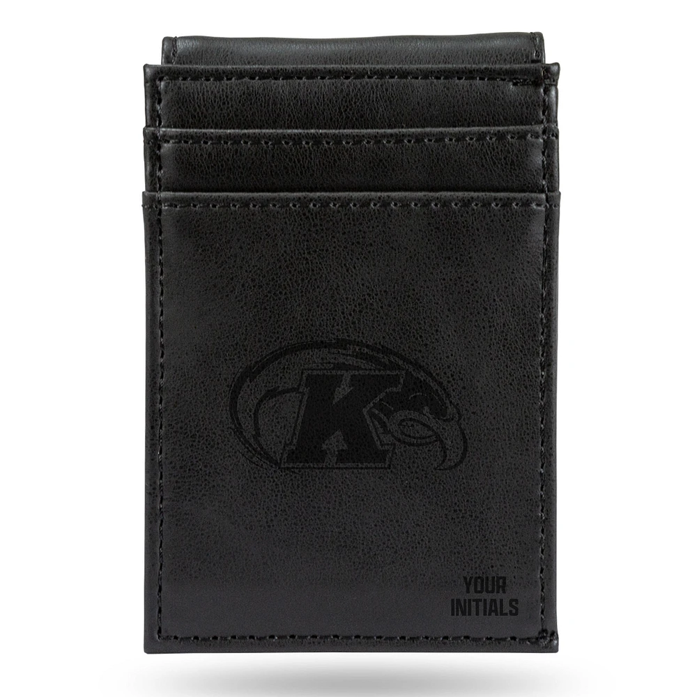 Kent State Golden Flashes Personalized Front Pocket Wallet