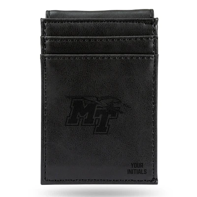 MTSU Blue Raiders Personalized Front Pocket Wallet