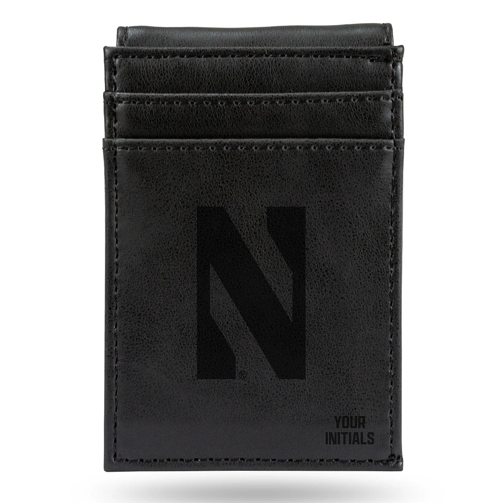 Northwestern Wildcats Personalized Front Pocket Wallet