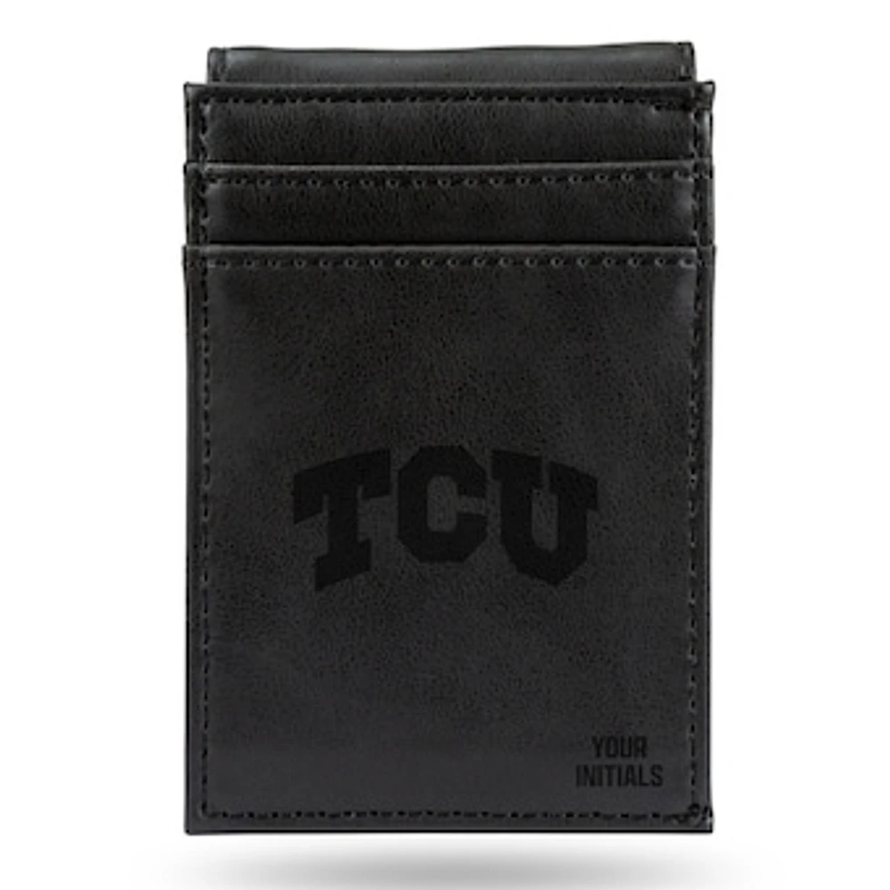 TCU Horned Frogs Personalized Front Pocket Wallet