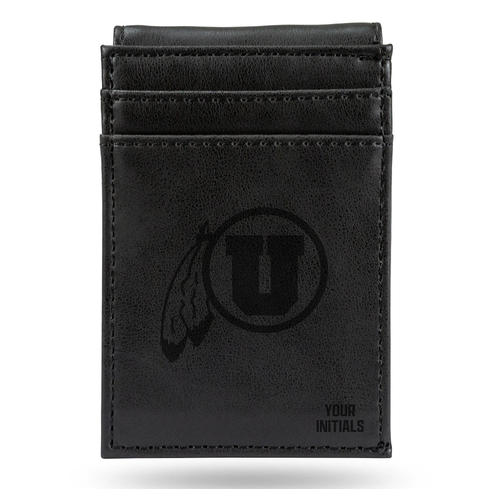Utah Utes Personalized Front Pocket Wallet