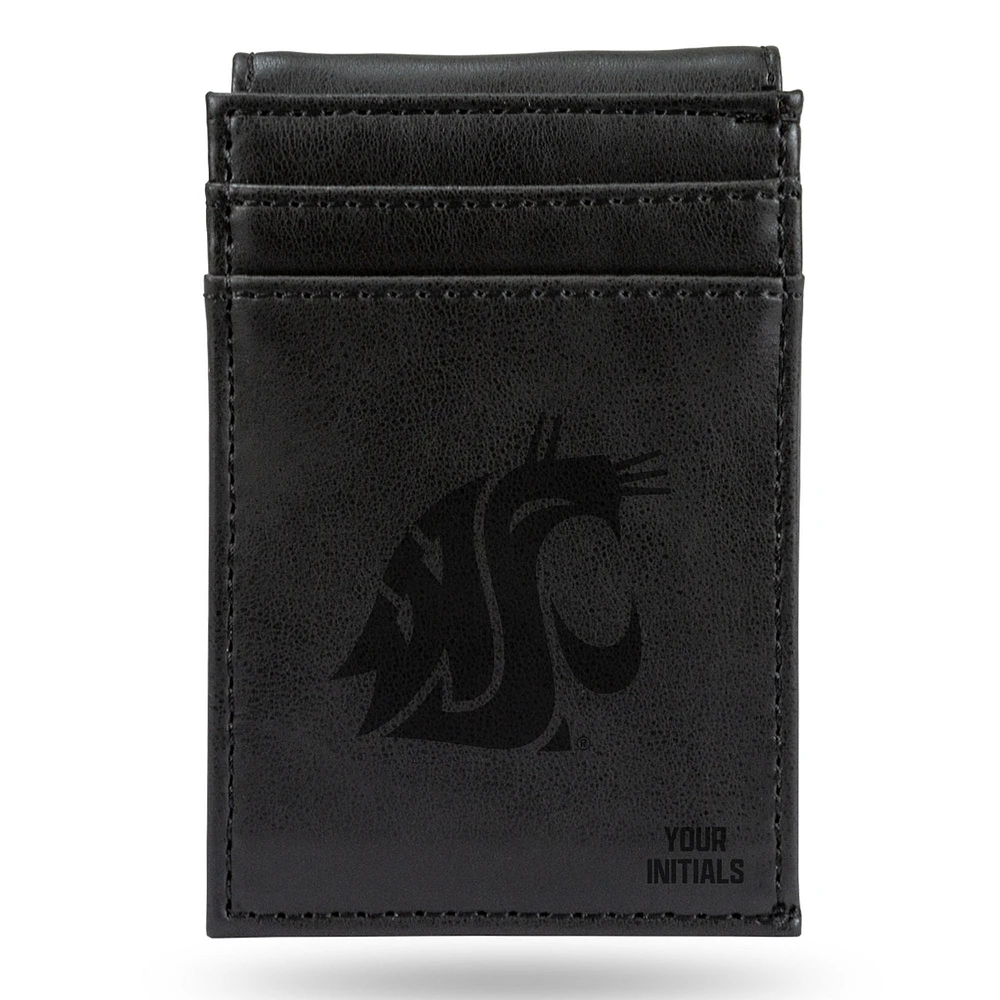 Washington State Cougars Personalized Front Pocket Wallet