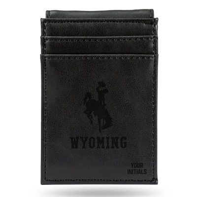 Wyoming Cowboys Personalized Front Pocket Wallet