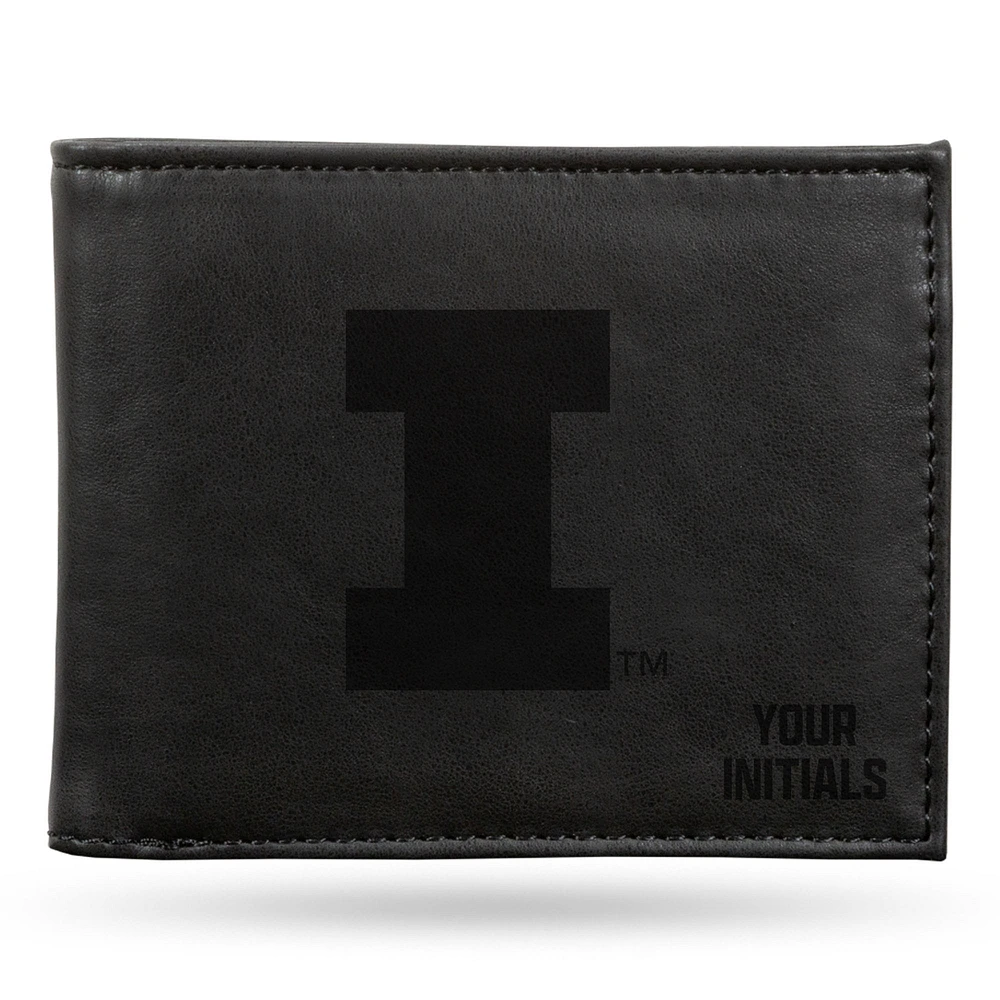 Illinois Fighting Illini Personalized Billfold Wallet
