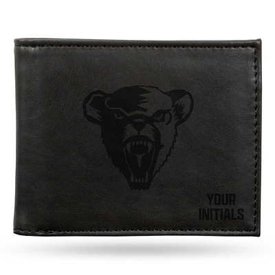 Black Maine Black Bears Personalized Billfold Wallet