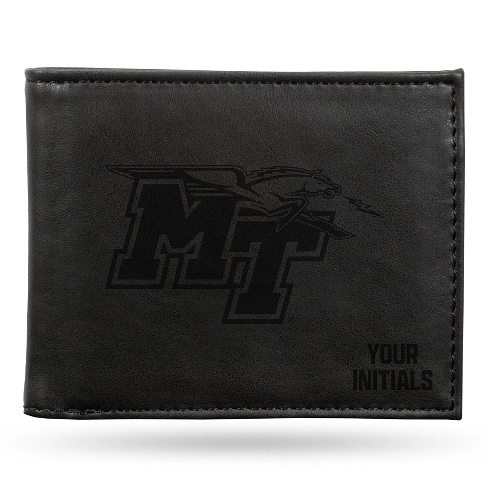 MTSU Blue Raiders Personalized Billfold Wallet