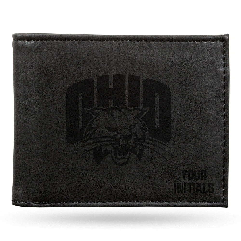 Ohio Bobcats Personalized Billfold Wallet