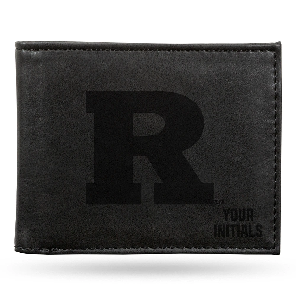Rutgers Scarlet Knights Personalized Billfold Wallet