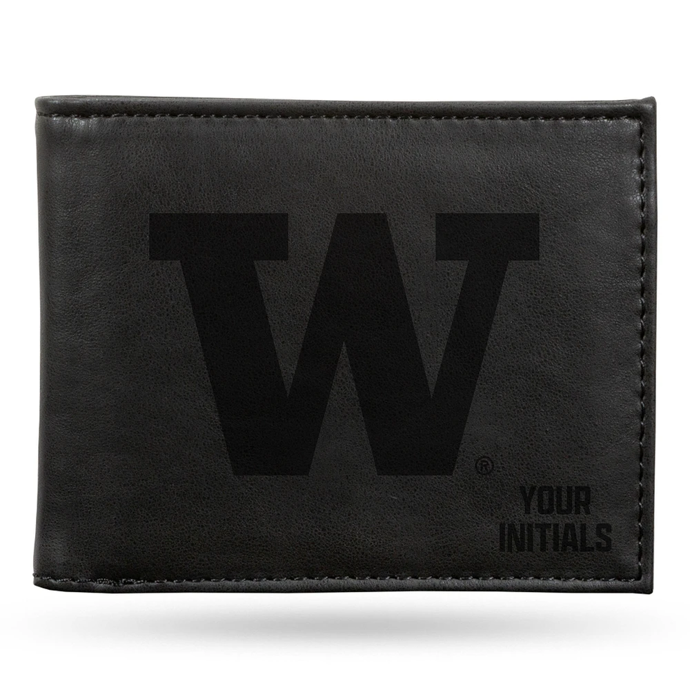 Washington Huskies Personalized Billfold Wallet