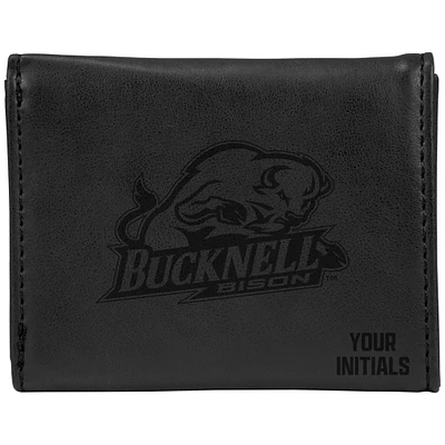 Bucknell Bison Personalized Trifold Wallet