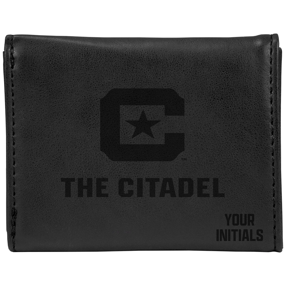 Citadel Bulldogs Personalized Trifold Wallet