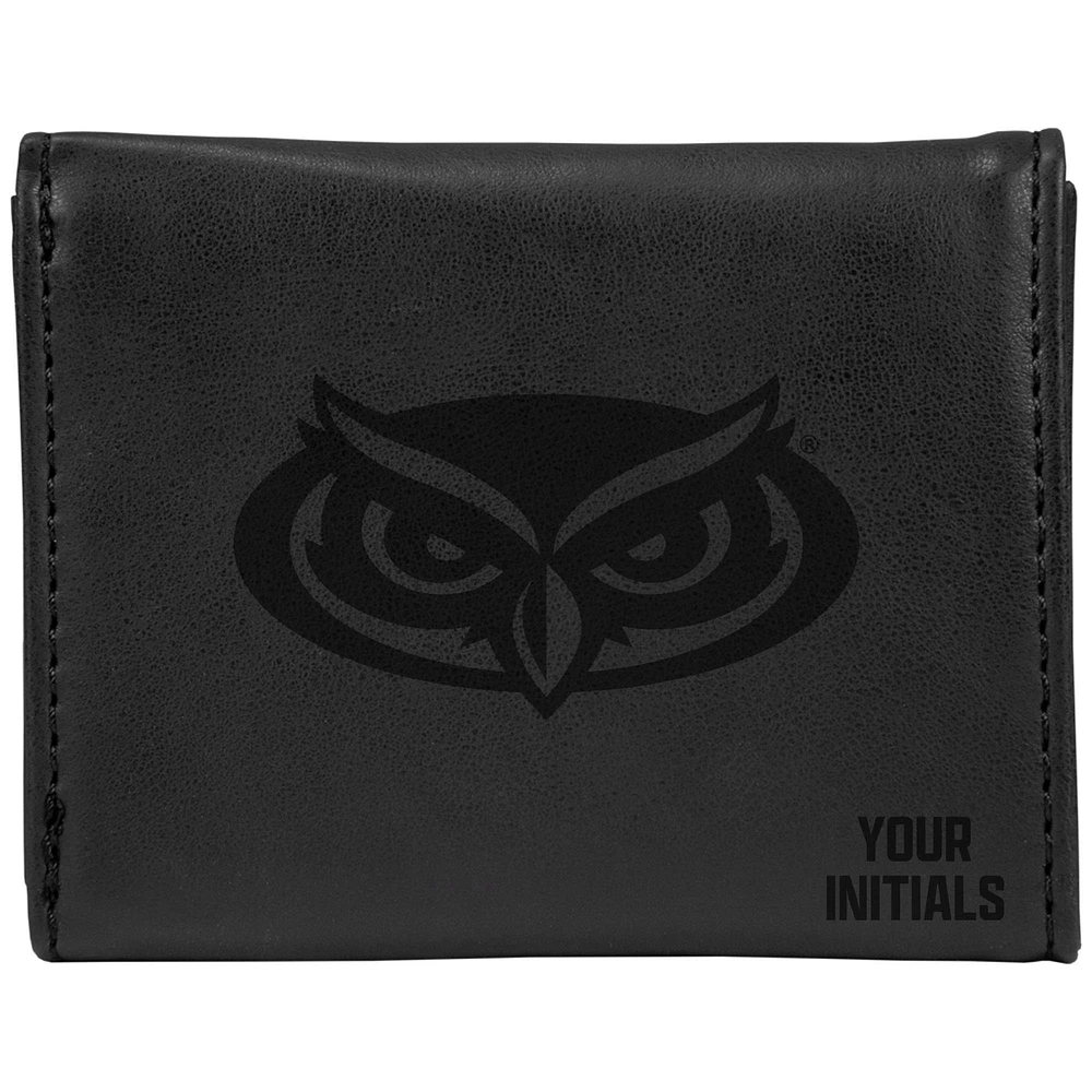 Florida Atlantic Owls Personalized Trifold Wallet