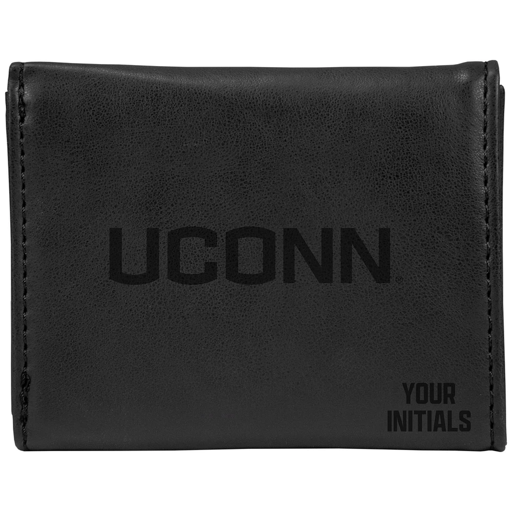 UConn Huskies Personalized Trifold Wallet