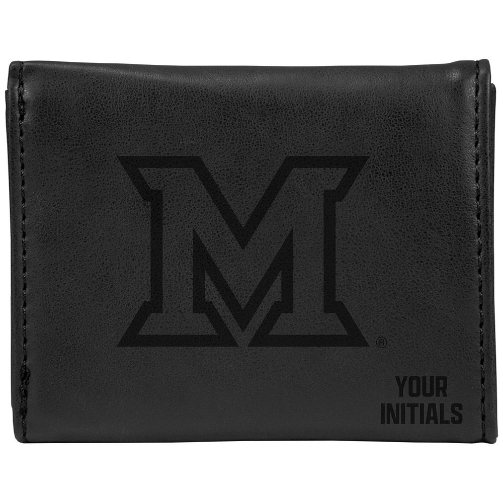 Miami University RedHawks Personalized Trifold Wallet